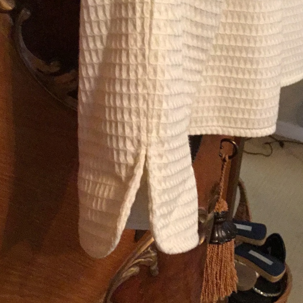 Talbots Winter White Double-Breasted Jacket - image 5